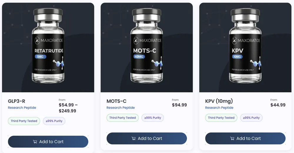Maxoratide research catalog